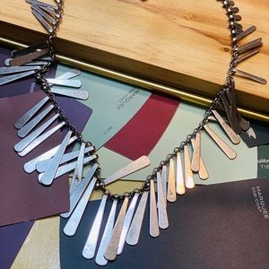 Lucky Brand Silver Collar Necklace